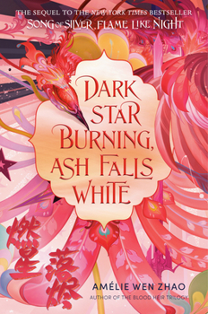 Hardcover Dark Star Burning, Ash Falls White Book