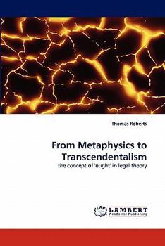 Paperback From Metaphysics to Transcendentalism Book