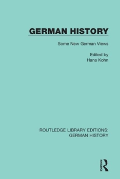 Paperback German History: Some New German Views Book