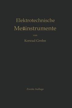 Paperback Elektrotechnische Meßinstrumente: Ein Leitfaden [German] Book