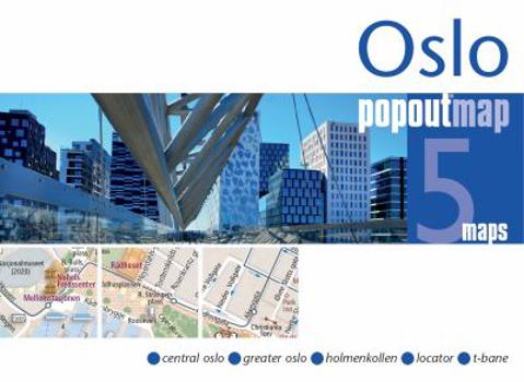 Map Oslo Popout Map Book