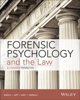 Hardcover Forensic Psychology and the Law Book