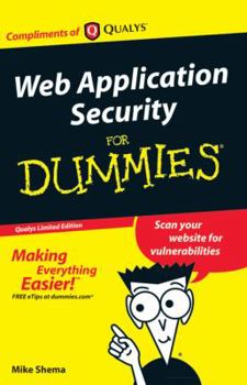 Paperback Web Application Security for Dummies (Qualys Limited Edition) Book