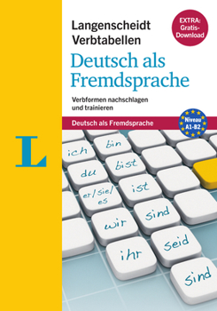 Paperback Langenscheidt Verbtabellen Deutsch: German Verb Tables: Verbformen Nachschlagen Und Trainieren [German] Book