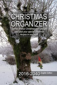 Paperback Christmas Organizer 2016-2040 English Edition Book