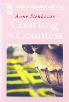 Paperback Courting the Countess [Large Print] Book