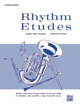 Paperback Rhythm Etudes: Cornet (Trumpet) Book