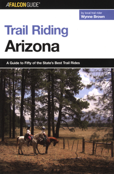 Paperback Trail Riding Arizona Book