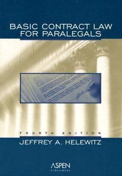 Paperback Basic Contract Law for Paralegals Book