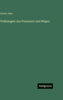 Hardcover Volkssagen aus Pommern und Rügen [German] Book