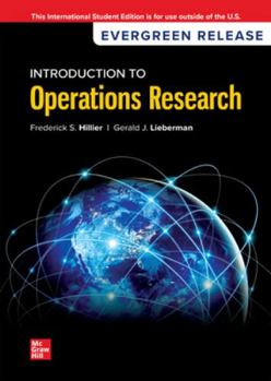 Paperback Introduction to Operations Research: 2024 Release ISE Book