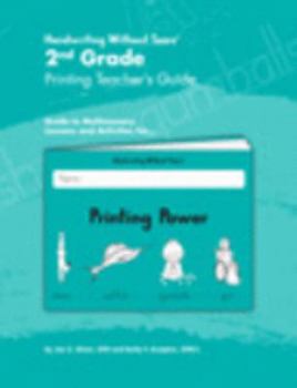 Paperback Printing Teacher's Guide - Grades 1 and 2 Book
