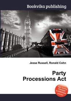 Paperback Party Processions ACT Book