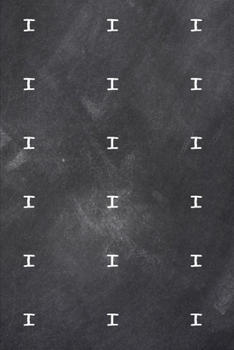 2020 Weekly Planner Monogram I Pattern Monogram I Chalkboard 134 Pages: 2020 Planners Calendars Organizers Datebooks Appointment Books Agendas