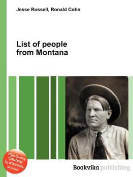 Paperback List of People from Montana Book