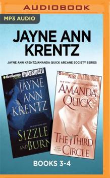 MP3 CD Jayne Ann Krentz/Amanda Quick Arcane Society Series: Books 3-4: Sizzle and Burn & the Third Circle Book