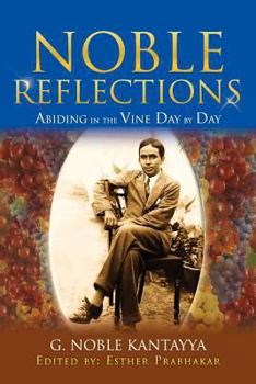 Paperback Noble Reflections: Abiding in the Vine Day by Day Book