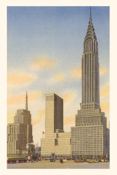 Paperback Vintage Journal Chrysler Building, New York City Book