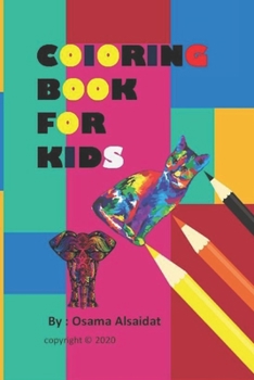 Paperback coloring book for kids: Great Gift for Boys & Girls, Ages 4-10 Book