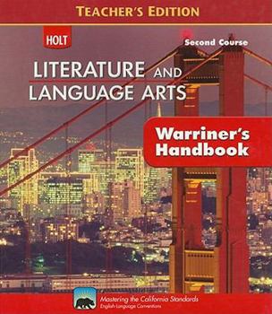 Hardcover Literature and Language Arts 2nd Course Book