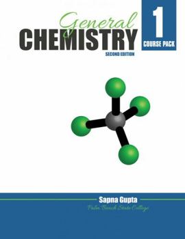 Paperback General Chemistry 1 Course Pack Book