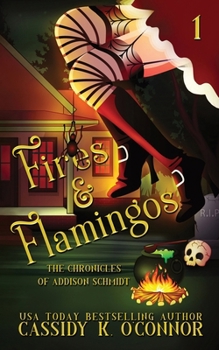 Paperback Fires and Flamingos: A Small town Paranormal Women's Fiction story Book