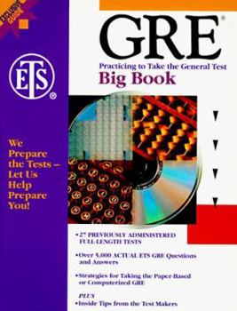 Paperback GRE Big Book: Practicing to Take the General Test Book