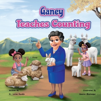 Paperback Ganey Teaches Counting Book