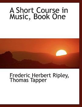 Hardcover A Short Course in Music, Book One [Large Print] Book