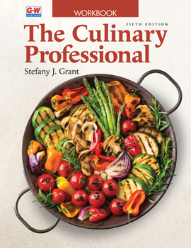 Paperback The Culinary Professional, Workbook Book