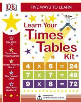 Toy Learn Your Times Tables Kit Book