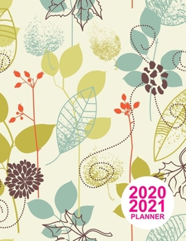 2020 2021 Planner: Simple Two Year Monthly Planner Calendar Schedule Organizer January 2020 to December 2021 (24 Months) | Gift Ideas for Girls, Teens, Girls, Women | Cover Design Code DT 00102993