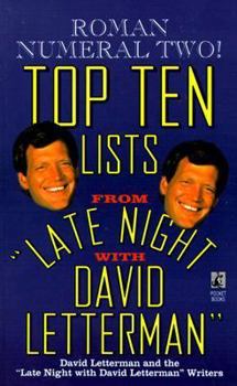 Mass Market Paperback Roman Numeral Two! Top Ten Lists from "Late Night with David Letterman": Etterman Book