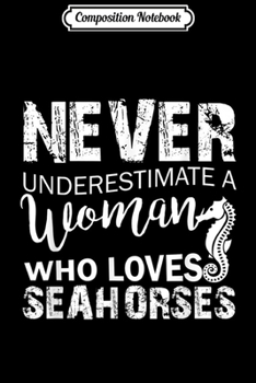 Composition Notebook: Seahorses - Loves Seahorses s Journal/Notebook Blank Lined Ruled 6x9 100 Pages