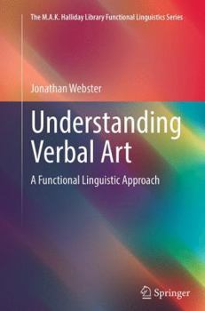 Paperback Understanding Verbal Art: A Functional Linguistic Approach Book
