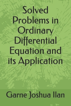 Paperback Solved Problems in Ordinary Differential Equation and its Application Book