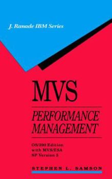 Hardcover MVS Performance Management Book