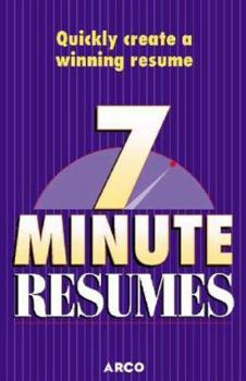 Paperback 7-Minute Resumes Book