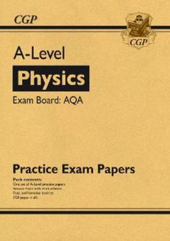 Paperback New A-Level Physics AQA Practice Papers: ideal for catch-up and the 2022 and 2023 exams (CGP A-Level Physics) Book