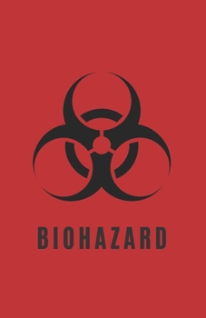 Paperback Biohazard: Password Book with Tabs, Discreet Password Logbook, Organizer A-Z, Password Keeper (Home WiFi, Phone PIN, E-mail, Site Book
