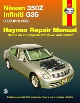 Paperback Nissan 350z 2003-08 & Infiniti G35 2003-08 Book