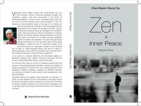 Paperback Zen & Inner Peace - Volume One: Great Dharma Drum - Talks with Master Sheng Yen Book