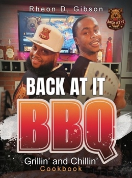Hardcover Back At It BBQ Grillin' and Chillin' Cookbook Book