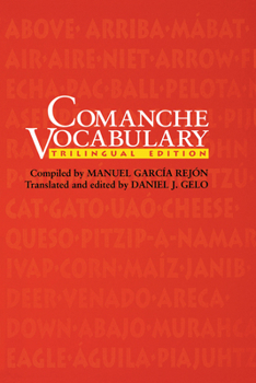 Paperback Comanche Vocabulary: Trilingual Edition Book