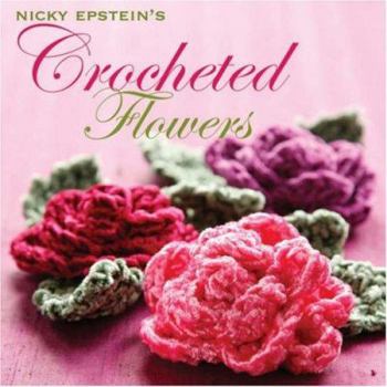 Hardcover Crocheted Flowers Book
