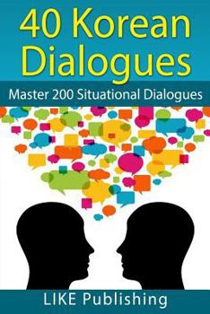 Paperback 40 Korean Dialogues Book