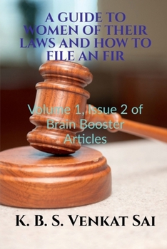Paperback A Guide to Women of Their Laws and How to File an Fir Book