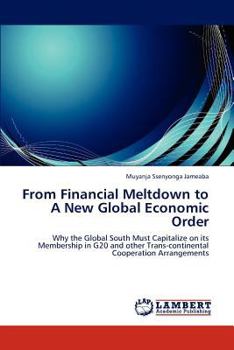Paperback From Financial Meltdown to a New Global Economic Order Book
