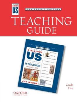 Paperback Teaching Guide to First Americans Grade 5 3e Hofus (California Edition) Book