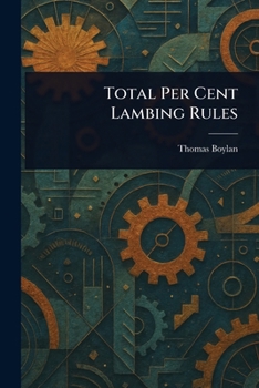 Paperback Total Per Cent Lambing Rules Book